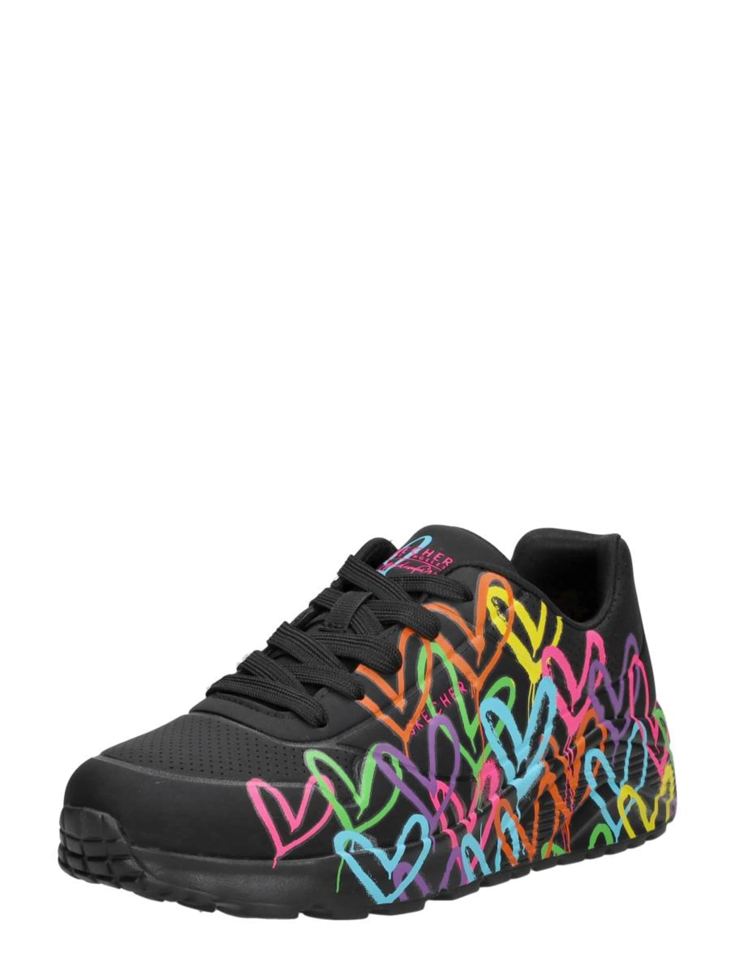 SKECHERS Sneakers 'Jgoldcrown: Uno Lite' in Zwart