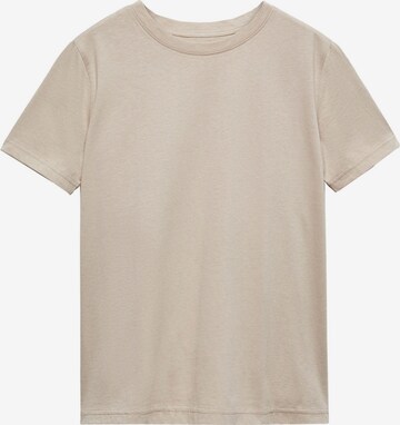 T-shirt 'CHALACA' MANGO en beige : devant