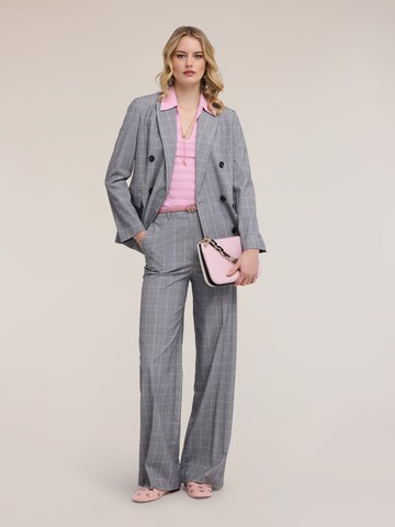 MOTIVI Wide leg Broek in Grijs