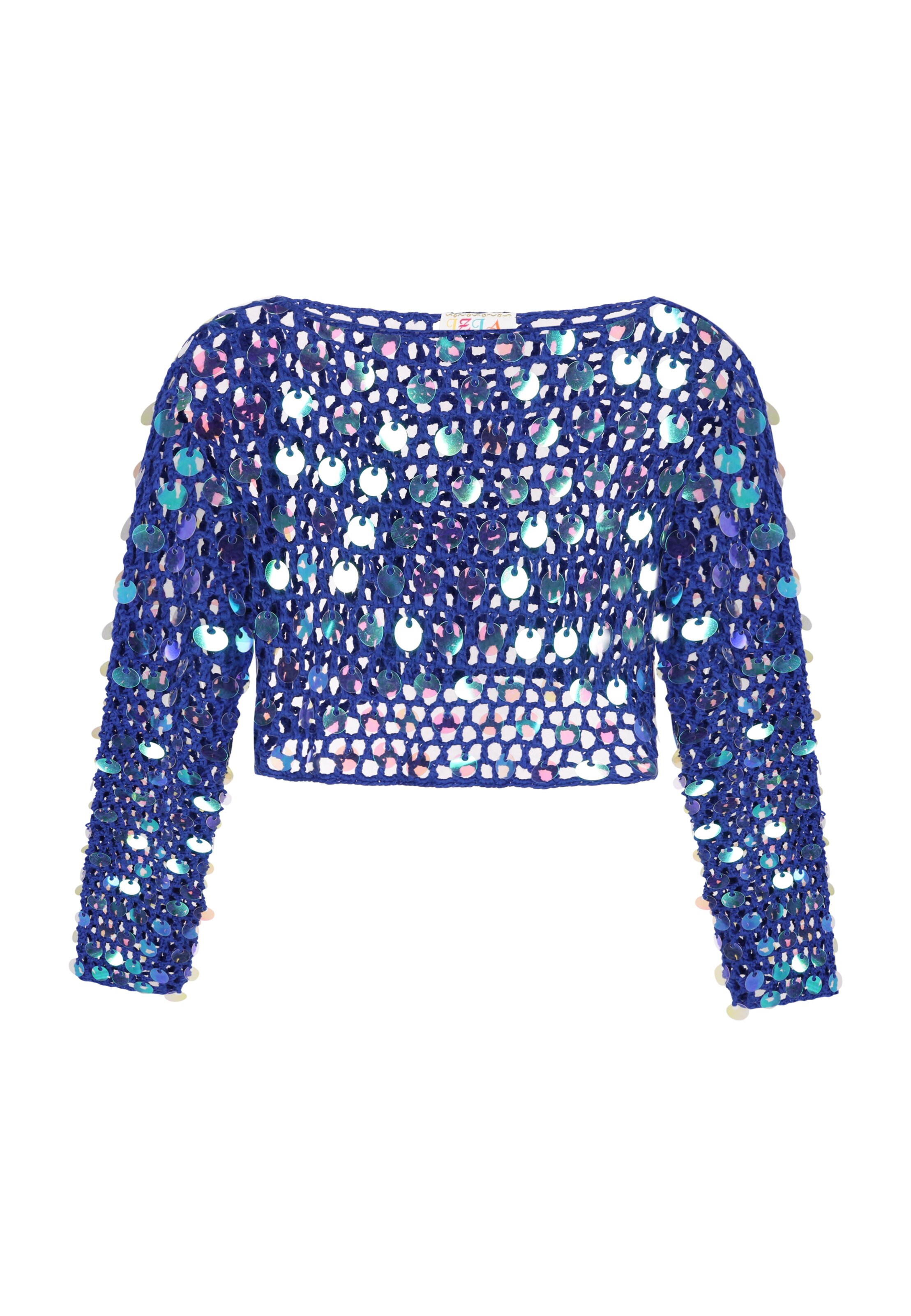 IZIA Пуловер в синьо: отпред