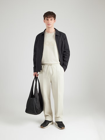 Baggy Pantalon de sport 'Join Hurley' BOSS en beige