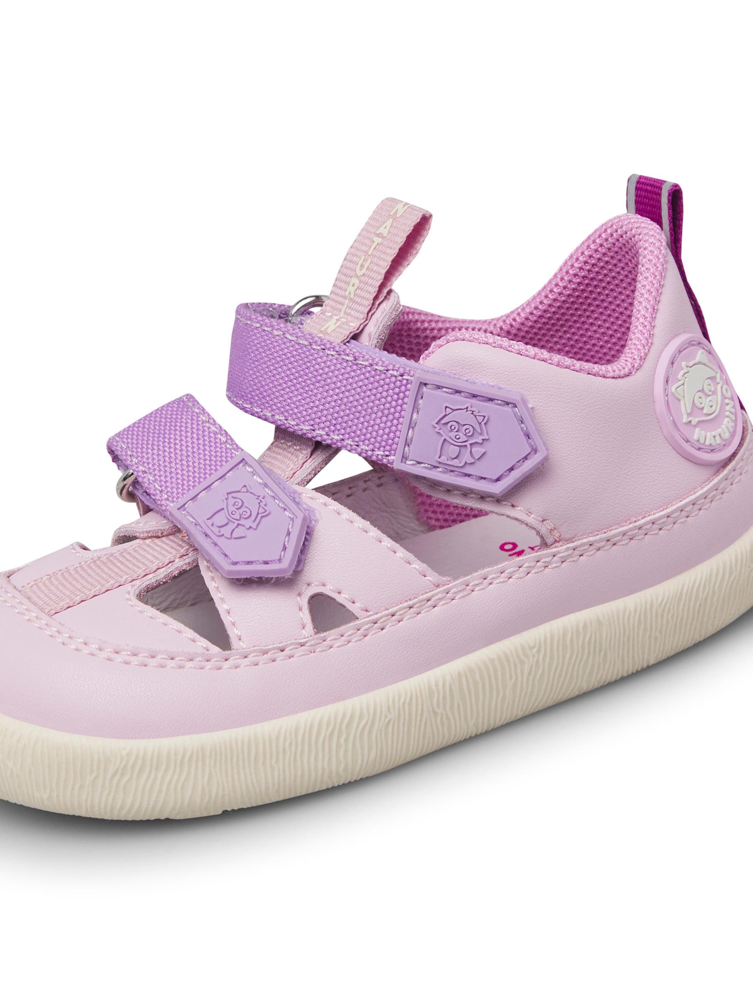NATURINO Offene Schuhe 'GIOMMY.' in Pink