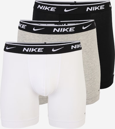 Boxer trumpikės iš NIKE Underwear, spalva – margai pilka / juoda / balta, Prekių apžvalga
