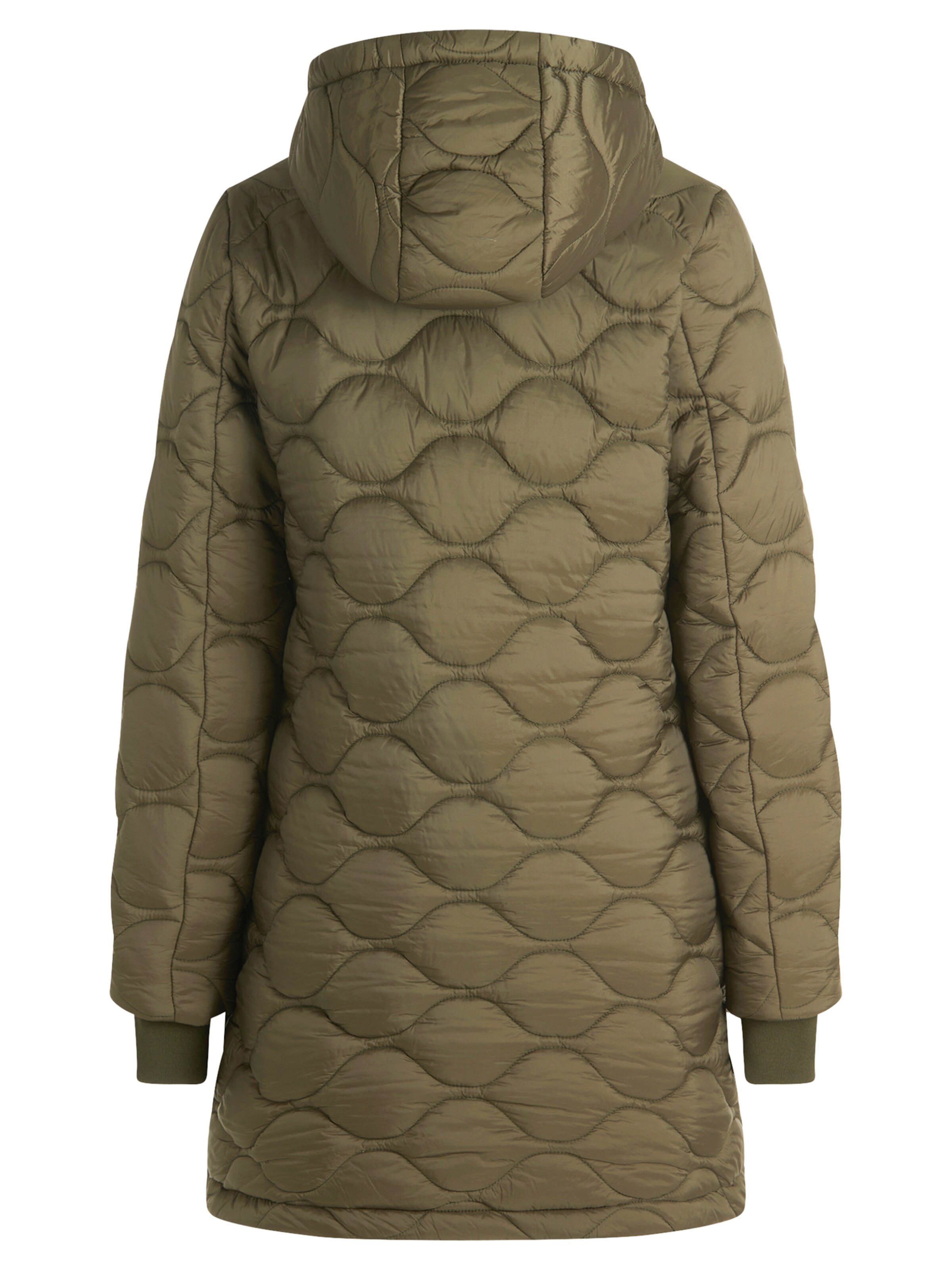 Cartoon Winterjas in Groen