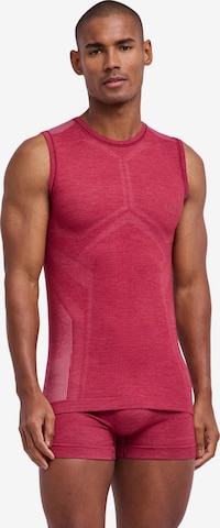 FALKE Base Layer in Rot: Vorderseite