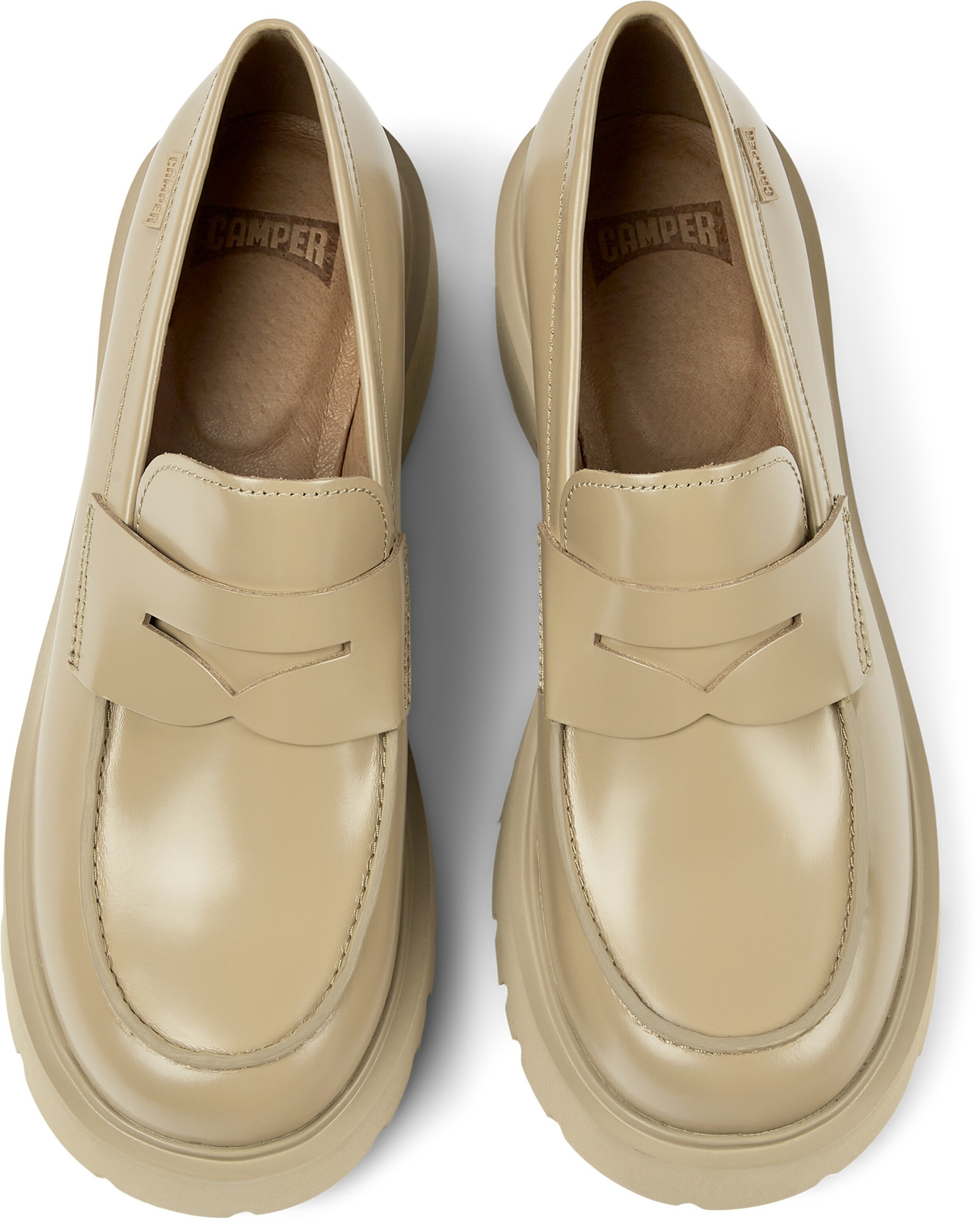 CAMPER Veterschoen 'Milah' in Beige