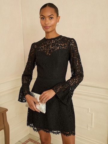 love & roses - Vestido em preto