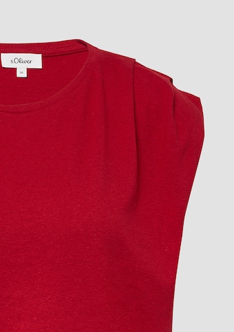 T-shirt s.Oliver en rouge