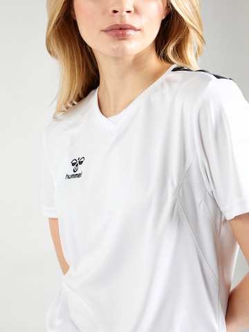 balta Hummel Sportiniai marškinėliai 'Authentic'