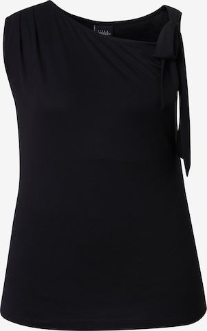 Ulla Popken Shirt in Schwarz: Vorderseite