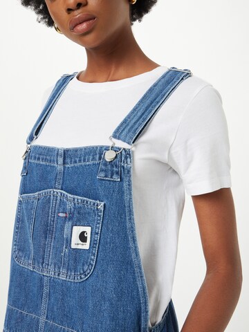 Carhartt WIP Loosefit Jeans 'Bib' in Blau