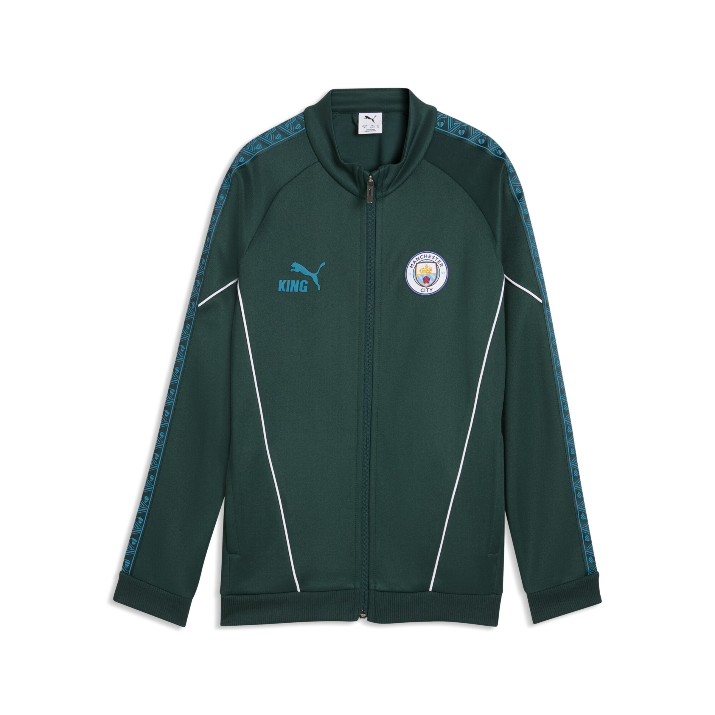 PUMA Sports jacket in Green: front