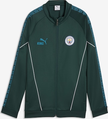 Veste de sport PUMA en vert : devant