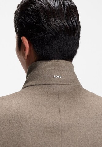 BOSS Between-Seasons Coat in Brown