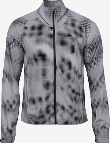Veste de survêtement Newline en gris : devant