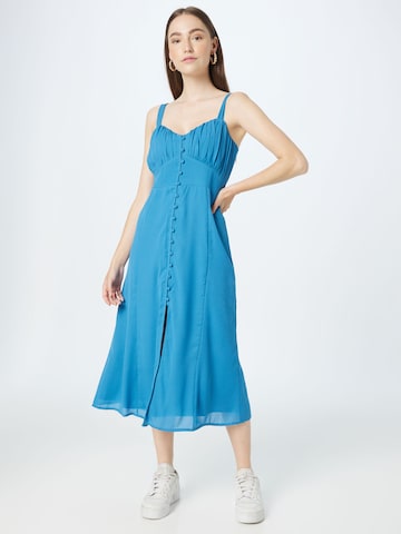 Abercrombie & Fitch - Vestido de verano en azul: frente