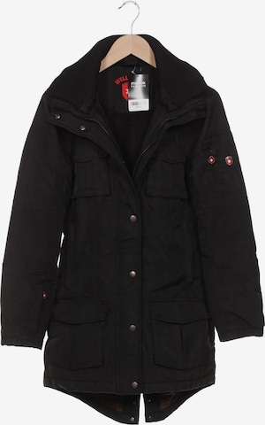 Wellensteyn Mantel XS in Schwarz: Vorderseite