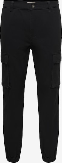 Only & Sons Cargo trousers 'ONSCAM' in 33/34 in Black, Item view