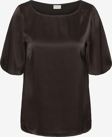 KAFFE CURVE Blouse 'KCdina' in Brown: front