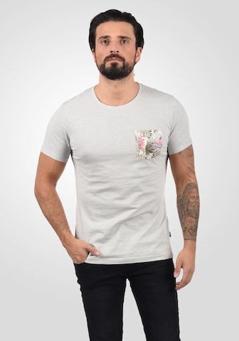 BLEND Shirt 'Florens' in Grijs: voorkant