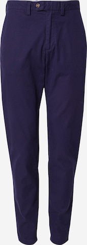 GANT Конический (Tapered) Брюки-чинос в Синий: спереди