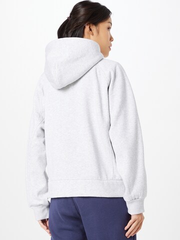 ADIDAS SPORTSWEAR Athletic Zip-Up Hoodie in Grey