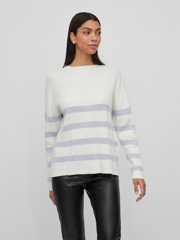 VILA Sweater 'Ril' in White: front