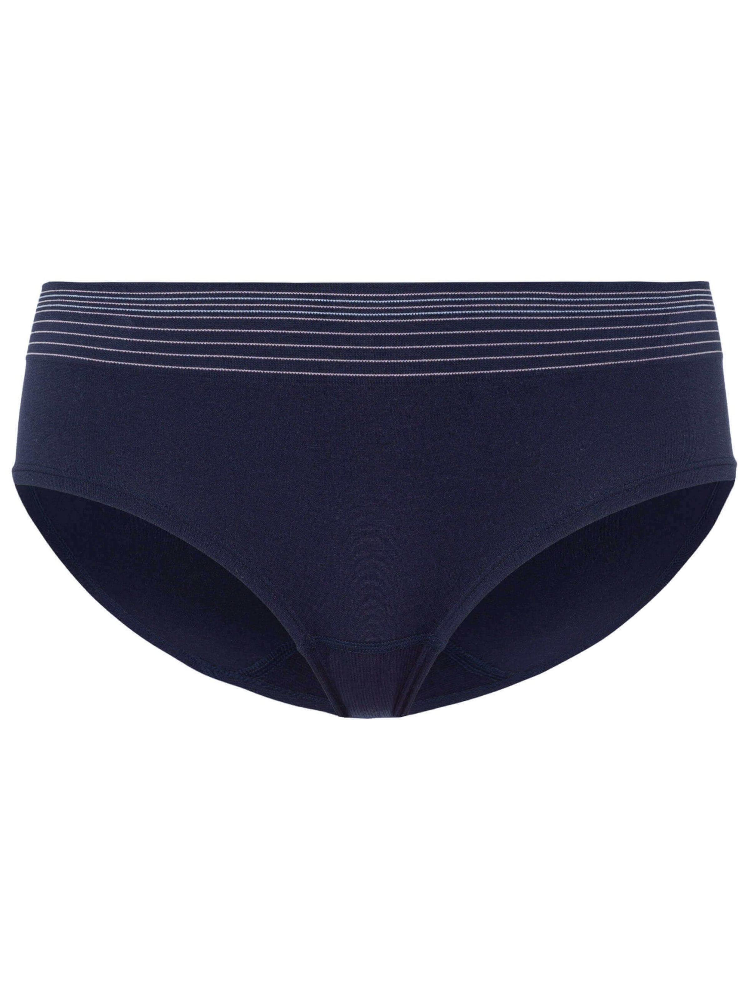 BeeDees Panty 'Slip Comfee Hipster' in Blue: front