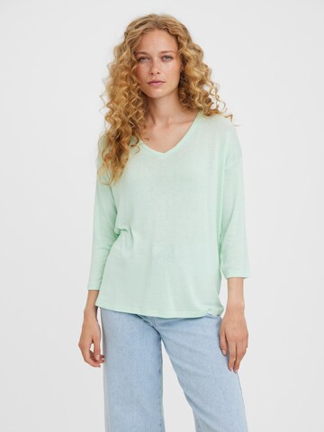 VERO MODA Sweater 'Brianna' in Green: front