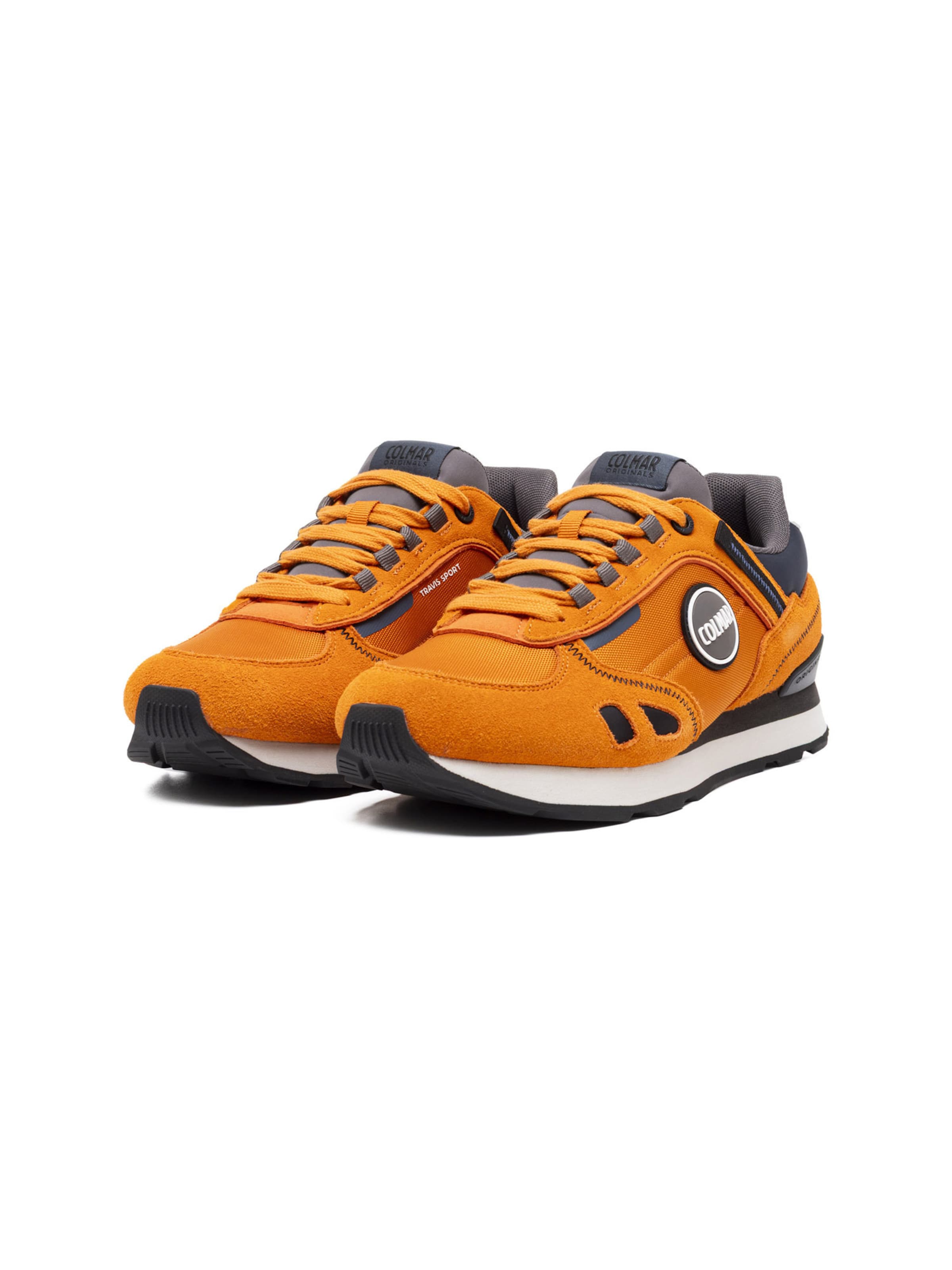 Colmar Platform trainers 'Travis' in Orange: front