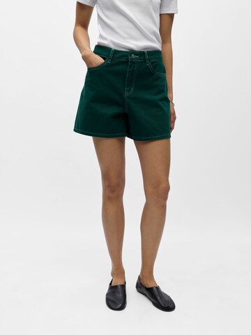 OBJECT regular Bukser 'OBJAndrea' i grøn: forside