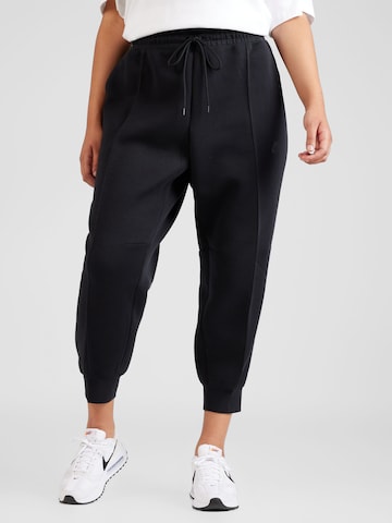 Nike SportswearTapered Sportske hlače - crna boja: prednji dio