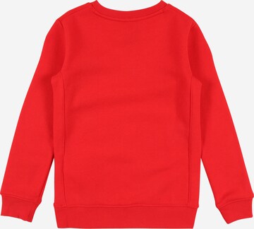 raudona Nike Sportswear Standartinis modelis Megztinis be užsegimo