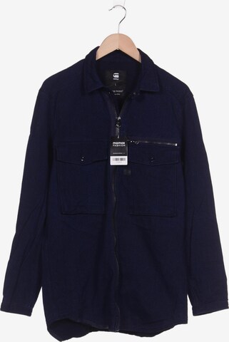 G-Star RAW Jacket & Coat in L in Blue: front