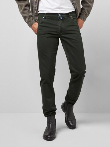 MEYER Slimfit Hose in Grün