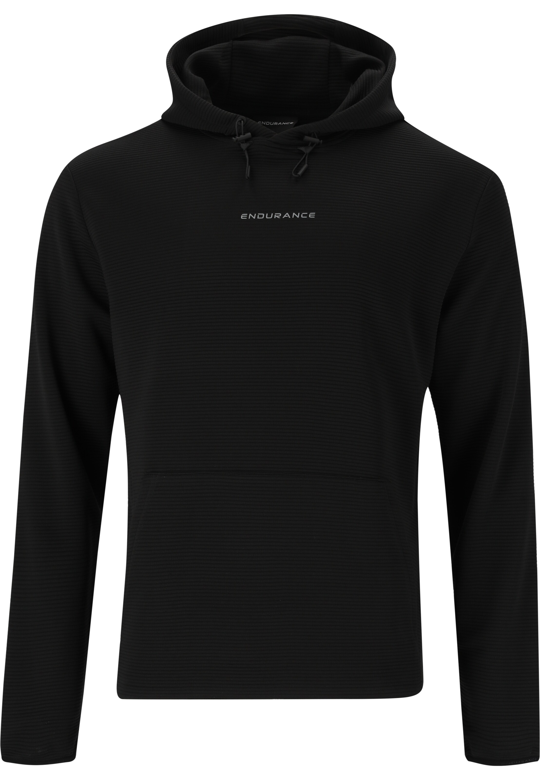 ENDURANCE Sports sweatshirt in Black: front