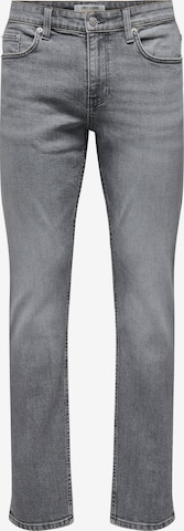 Only & Sons Regular Jeans 'ONSWOLF' in Grijs: voorkant