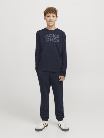 Jack & Jones Junior Tapered Broek in Blauw