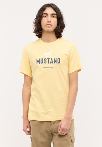 MUSTANG Shirt in Yellow: front
