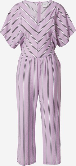 ICHI Jumpsuit  'IHELDA' in lavendel / schwarz / weiß, Produktansicht