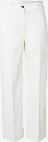 balta Calvin Klein Jeans „Baggy“ Kelnės su kantu: priekis