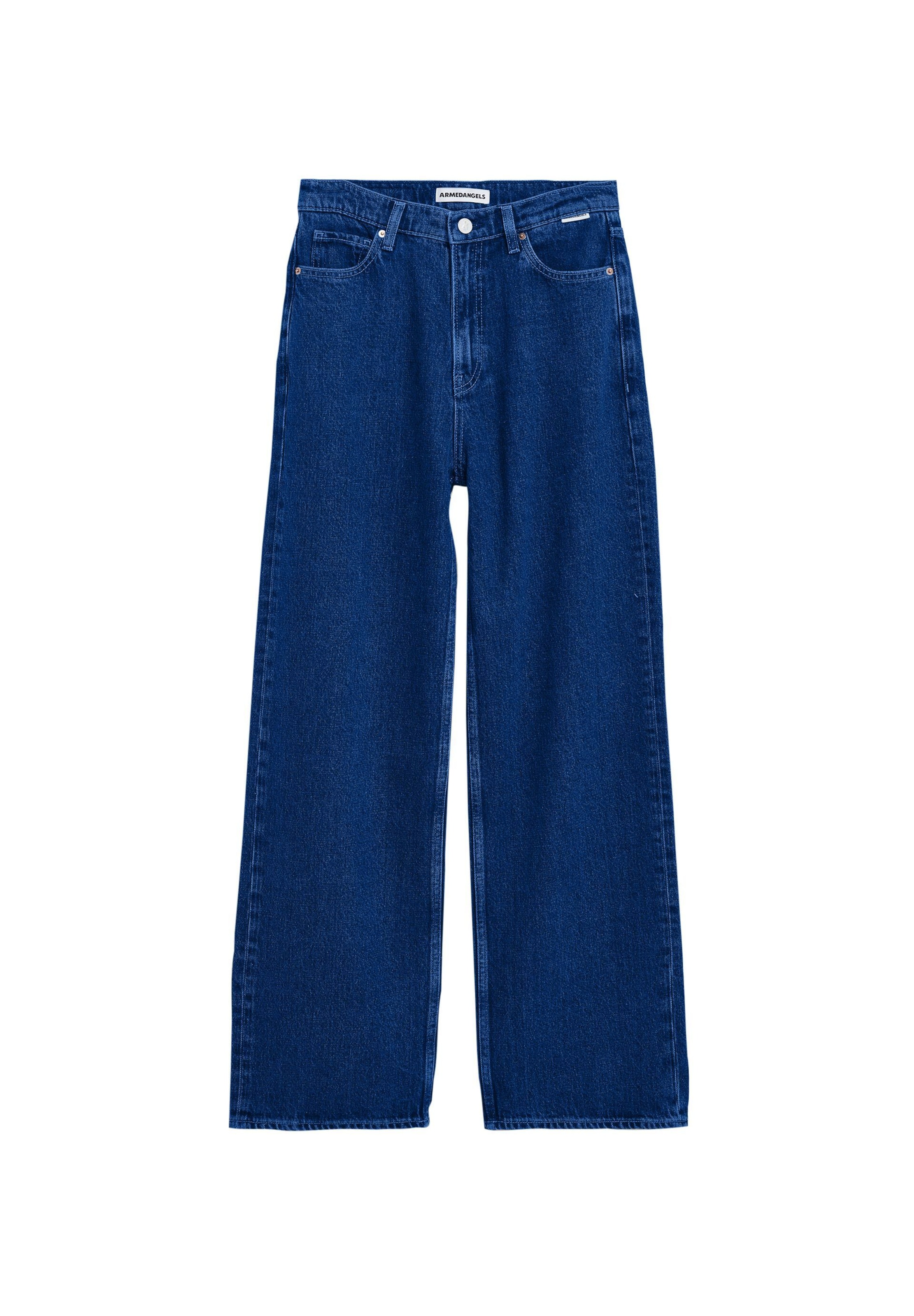 Regular Jean ARMEDANGELS en bleu : devant