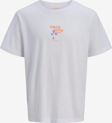 balts JJ Rebel T-Krekls 'JREBRILEY': no priekšpuses