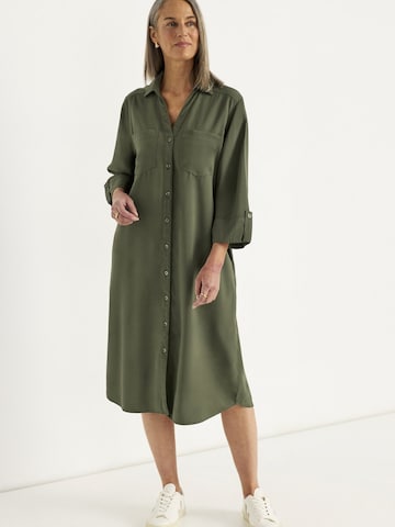Robe-chemise Cellbes of Sweden en vert