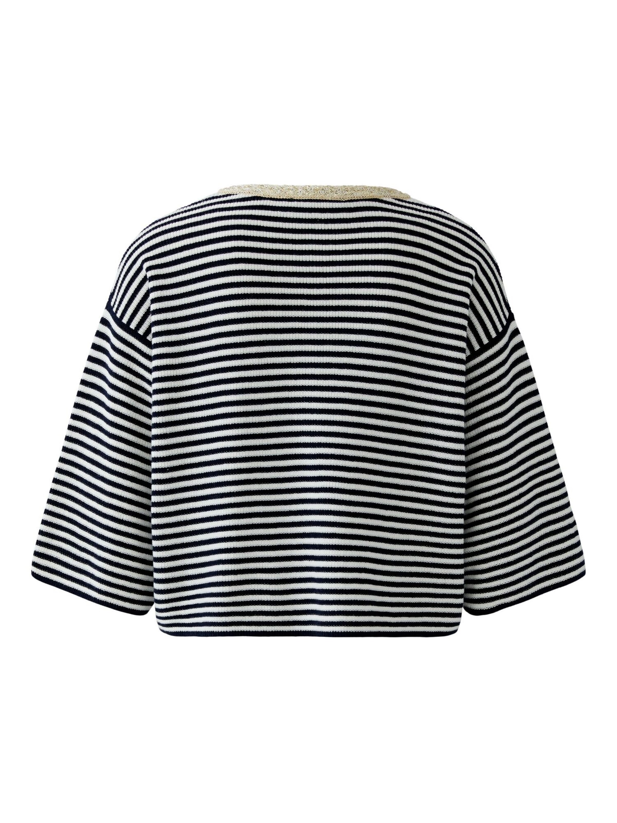 OUI Strickjacke in Blau