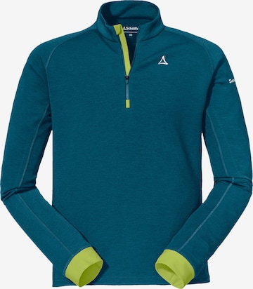 Schöffel - Pullover desportivo 'Dirt Track' em azul: frente