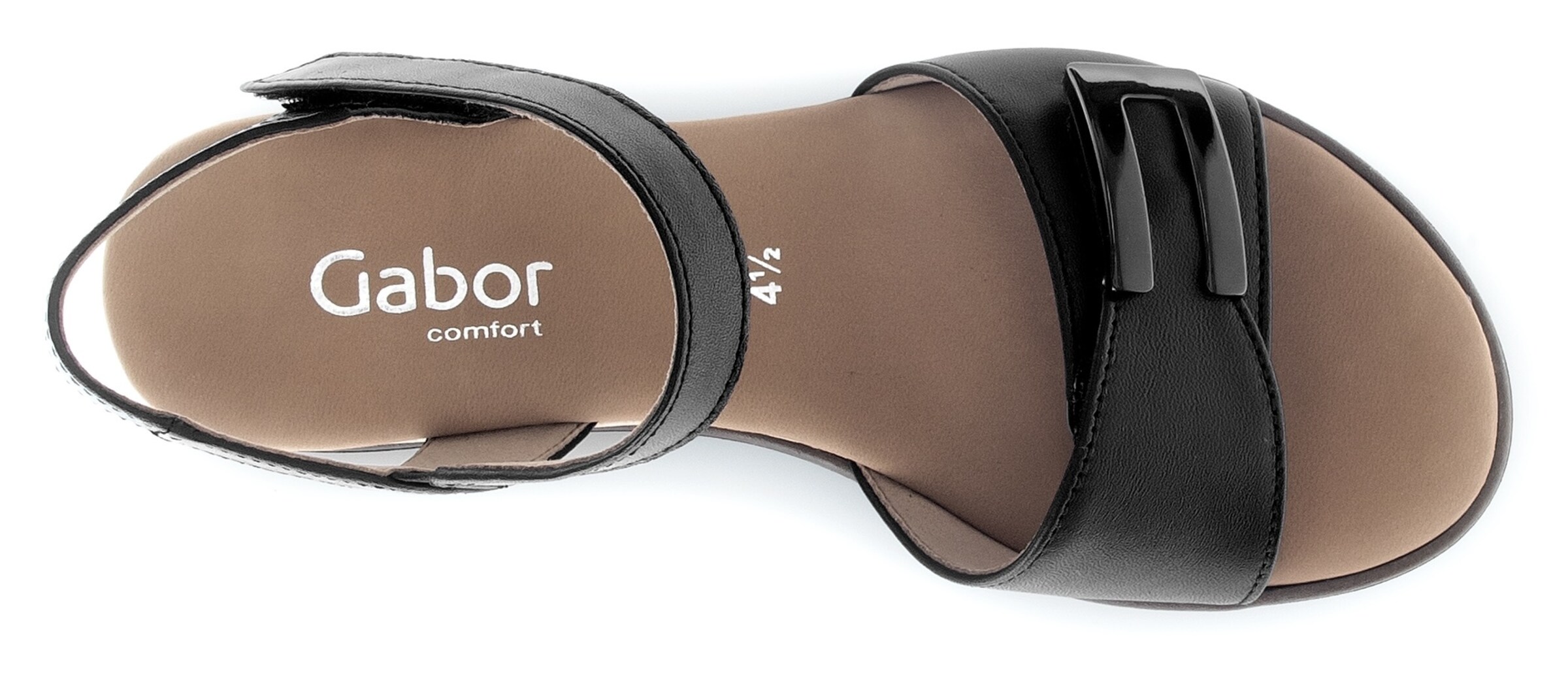 GABOR Sandale in Schwarz