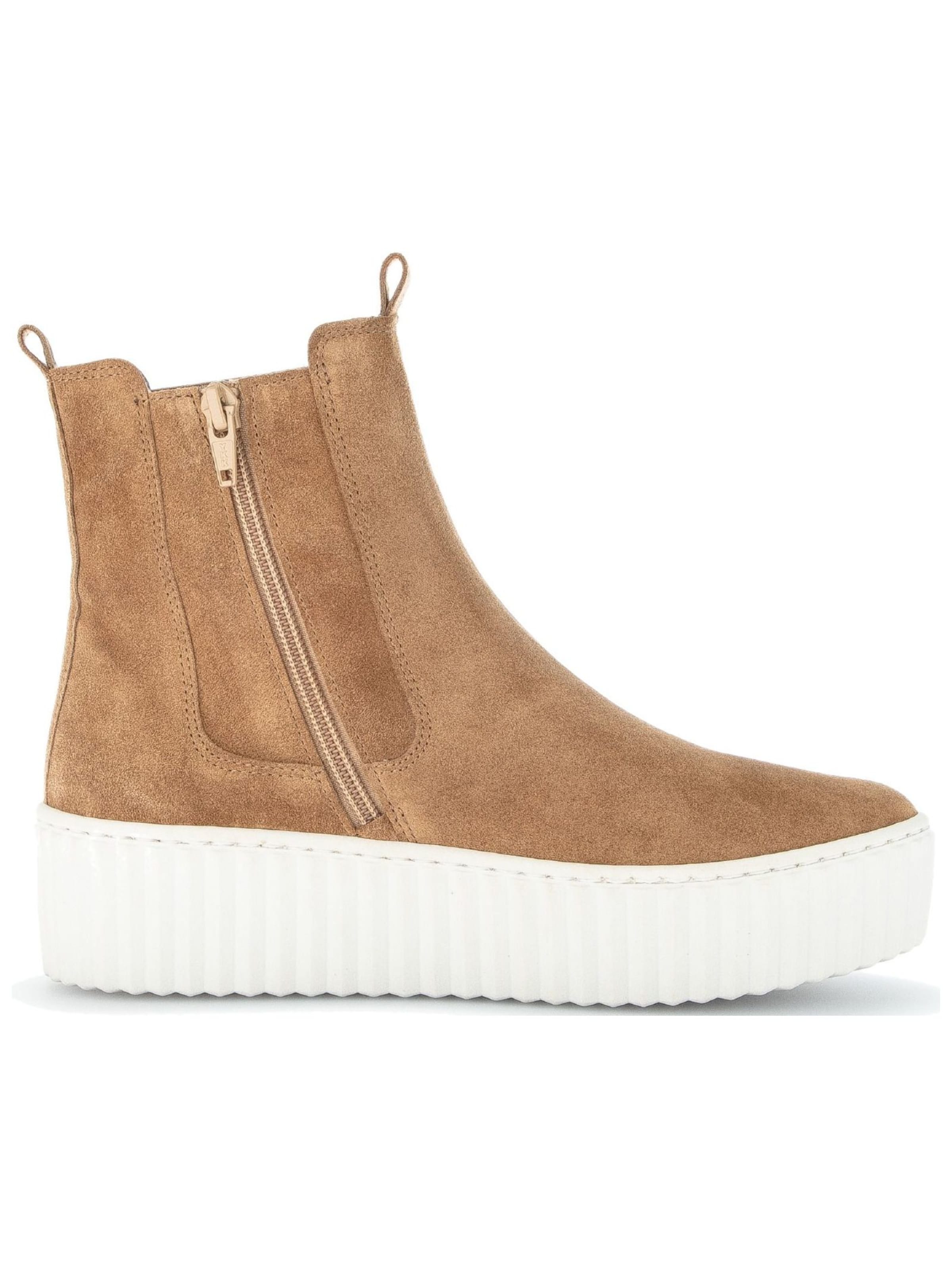 GABOR Chelsea boots in Beige