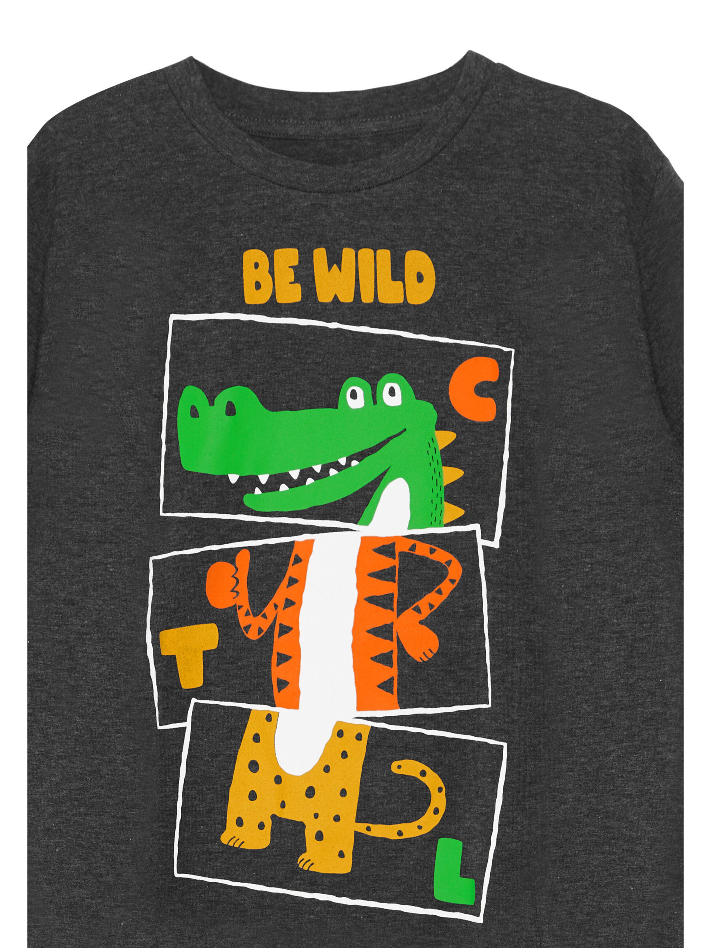 Denokids Set 'Be Wild' in Grau