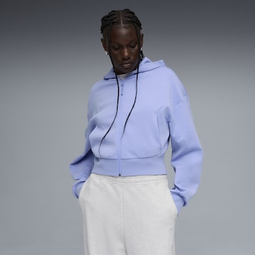 PUMA Sweat jacket 'Pumatech Sense' in Purple: front